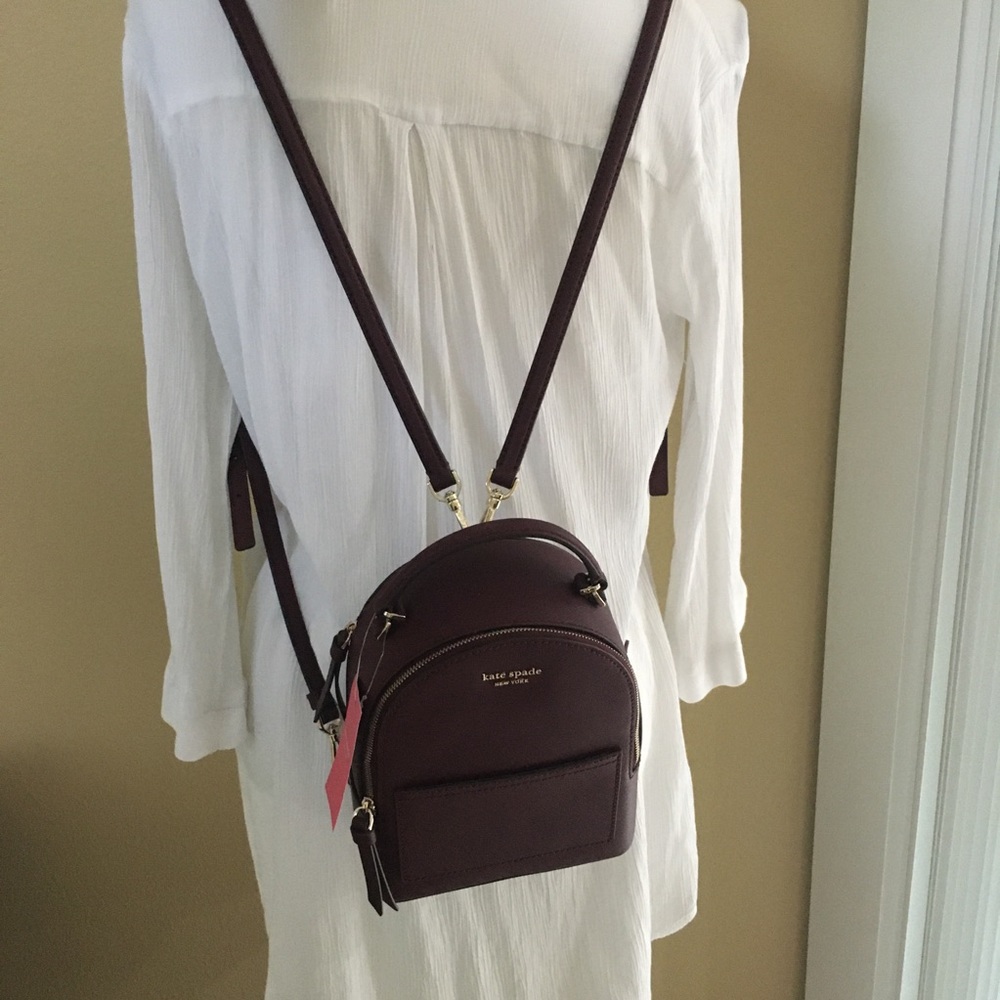Kate spade mini convertible backpack - Picture 4 of 7